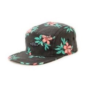Floral Cheetah Print SnapBack